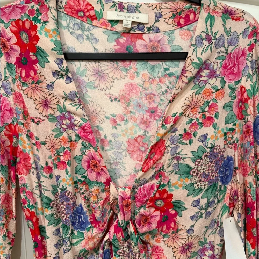 NWT Favorite Daughter Floral Multicolor Dress - Picture 3 of 4